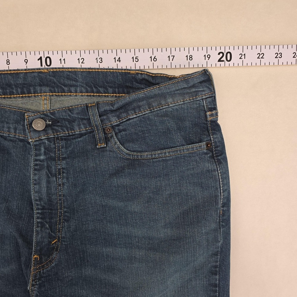 Levi's 541 Jeans Mens 38x34 Blue Athletic Taper Stretch Denim Medium Wash Casual - Picture 3 of 10